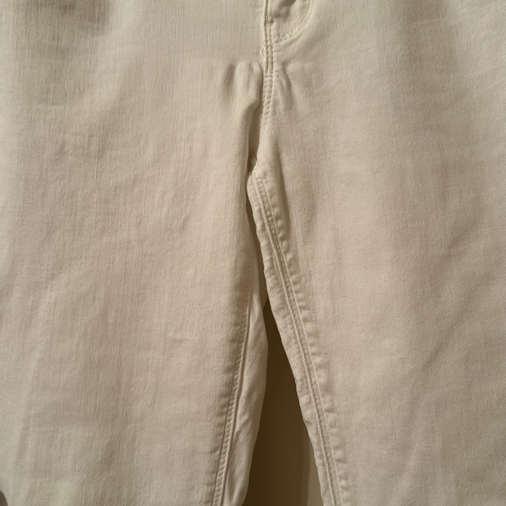 WHBM Women's Slim Crop White Skinny Jeans Size 10 EUC - Picture 7 of 16
